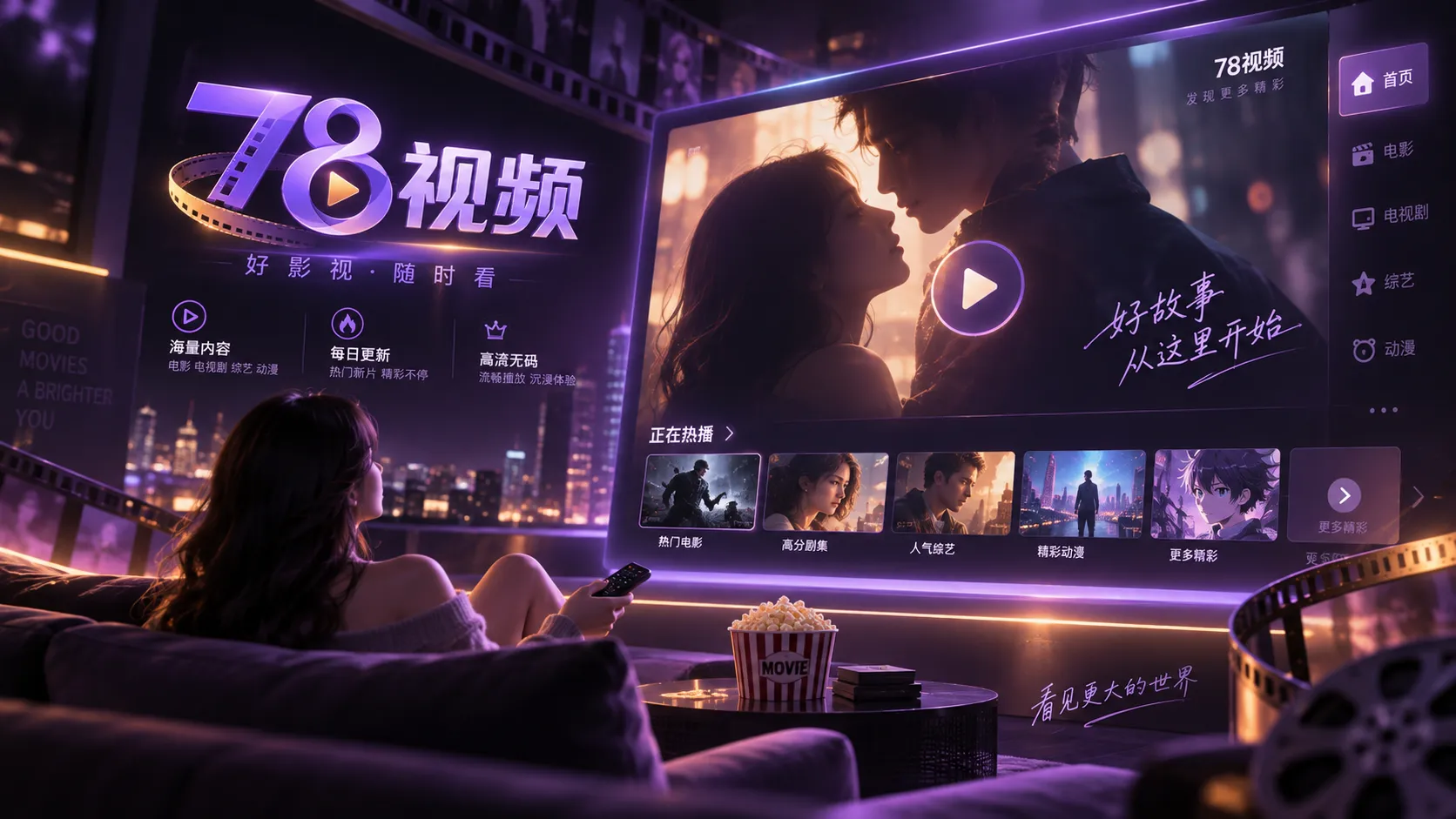 78视频品牌访问与内容浏览封面